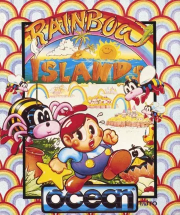 Rainbow Islands box cover front